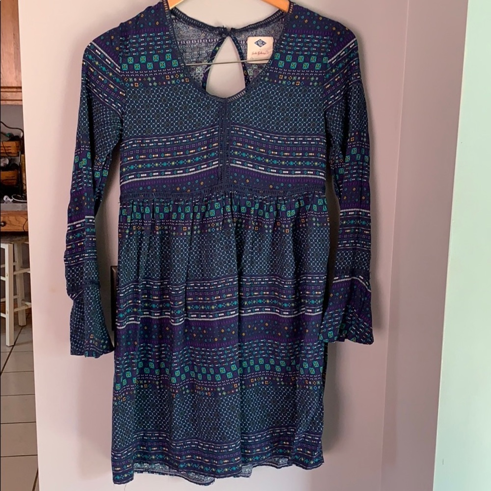 Bell sleeve dress